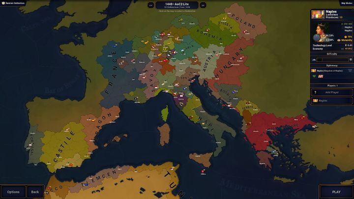 Hình ảnh Age of History II Hack Map