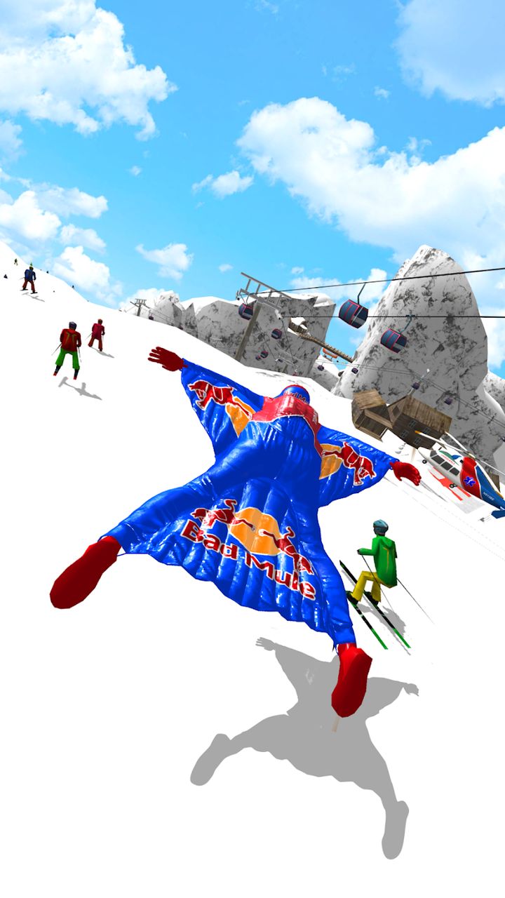 Hình ảnh Base Jump Wing Suit Flying Adfree