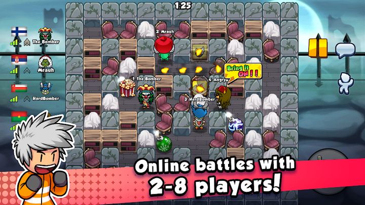 Hình ảnh Bomber Friends Hack Mở Khóa Skins