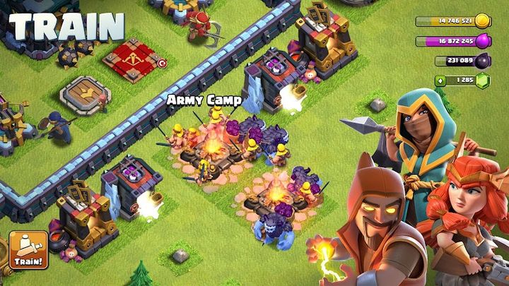 Hình ảnh Clash of Clans Hack Menu