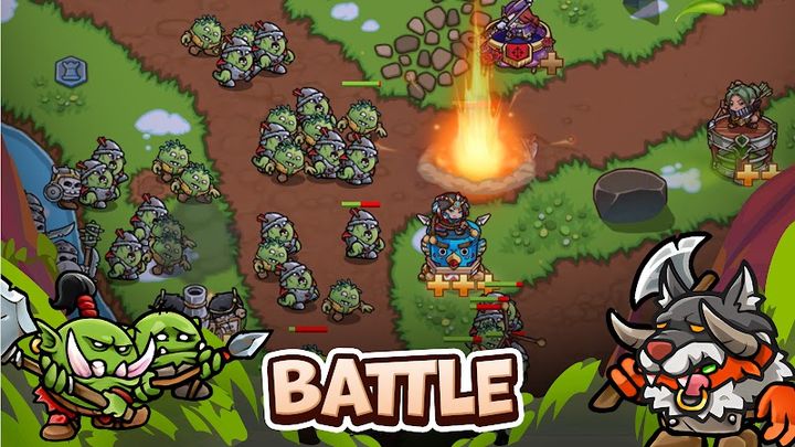 Hình ảnh Crazy Defense Heroes Hack Bất Tử