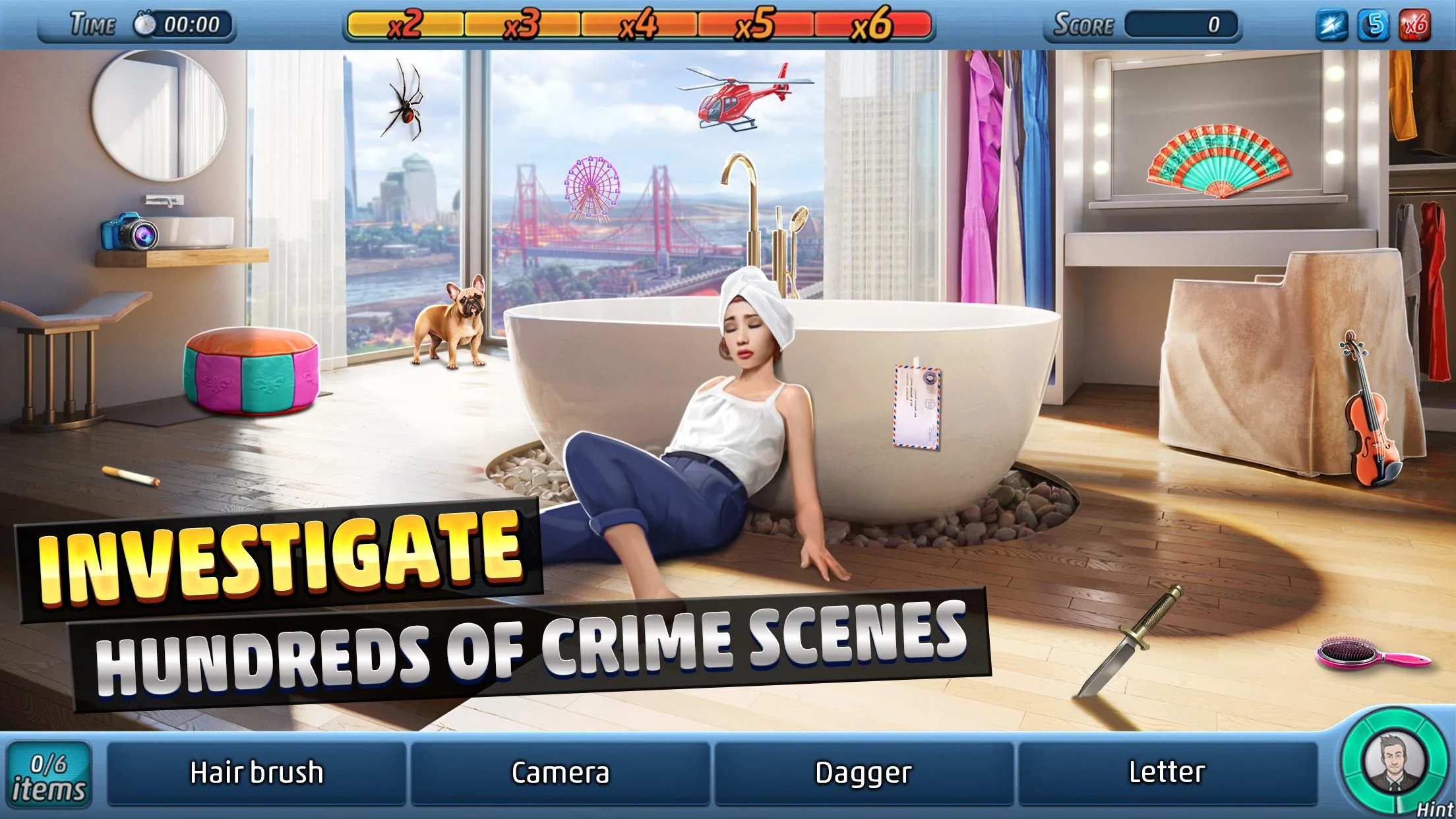 Hình ảnh Criminal Case: The Conspiracy Hack Menu