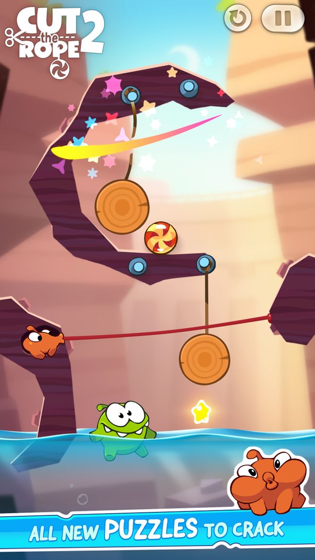 Hình ảnh Cut the Rope 2 Hack Unlock All Levels