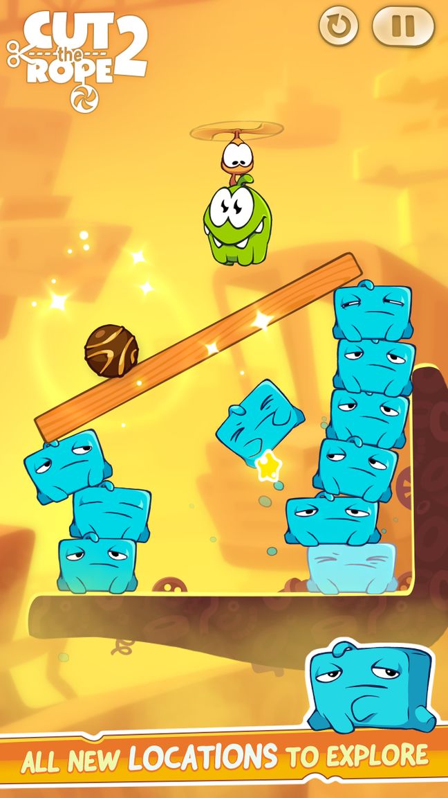 Hình ảnh Cut the Rope 2 Hack Unlimited Money