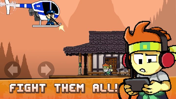 Hình ảnh Dan The Man Hack Mở Khóa Tất Cả