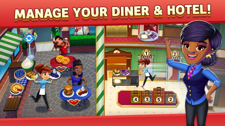 Hình ảnh Diner DASH Adventures Hack Unlimited Gems