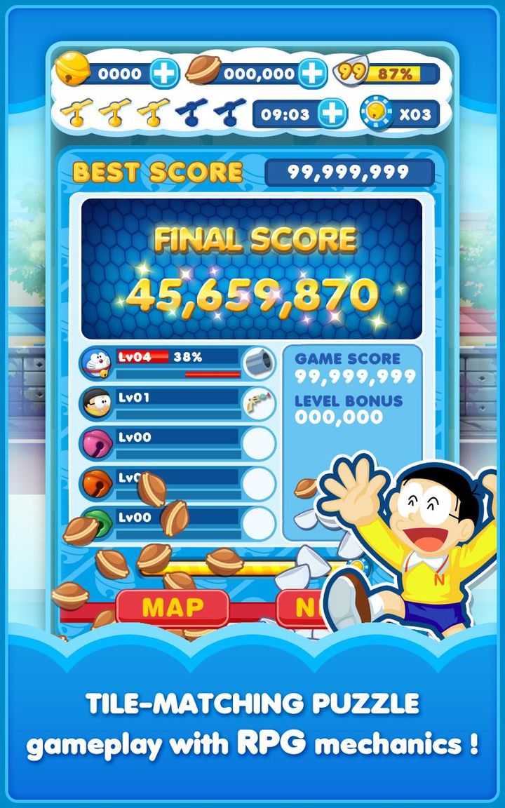 Hình ảnh Doraemon Gadget Rush Hack Unlimited Gems
