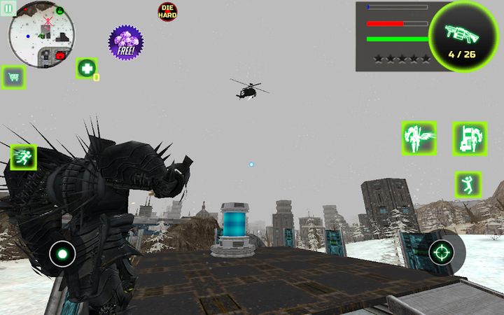 Hình ảnh Dragon Robot 2 Hack God Mode