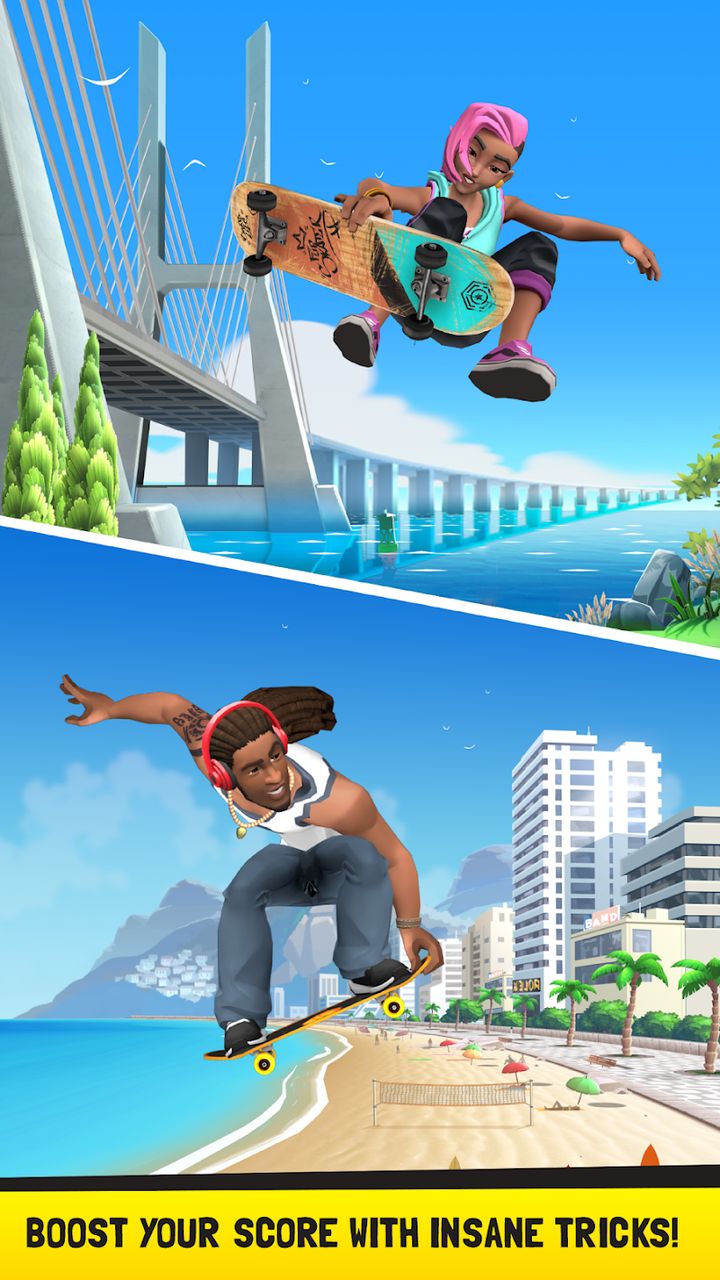 Hình ảnh Flip Skater Hack No Ads