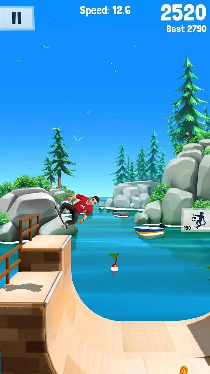 Hình ảnh Flip Skater Hack Menu