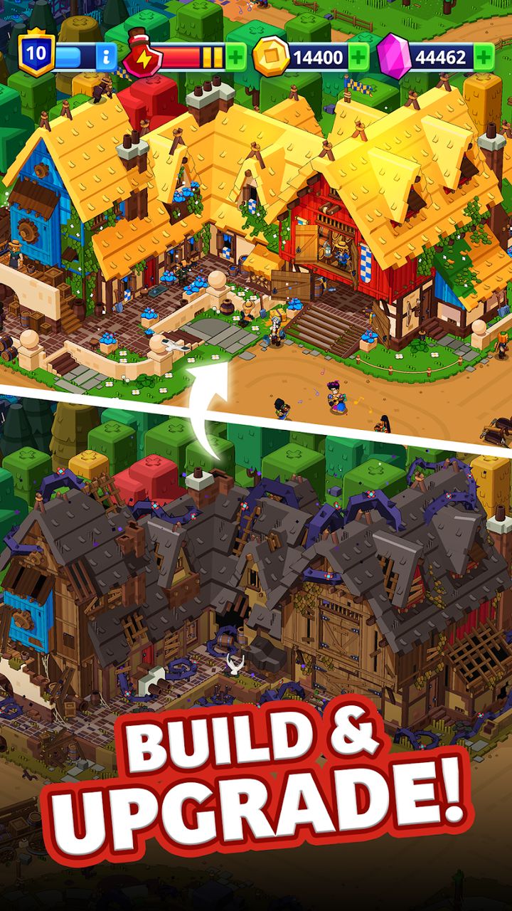 Hình ảnh Medieval Merge Hack Vô Hạn Tiền