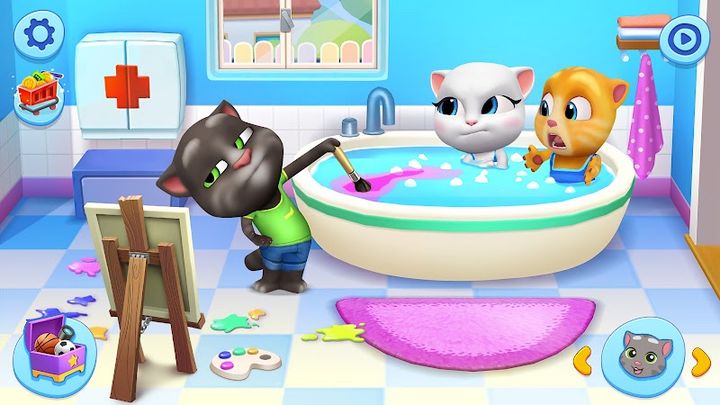 Hình ảnh My Talking Tom Friends Hack Thực Đơn Không Giới Hạn