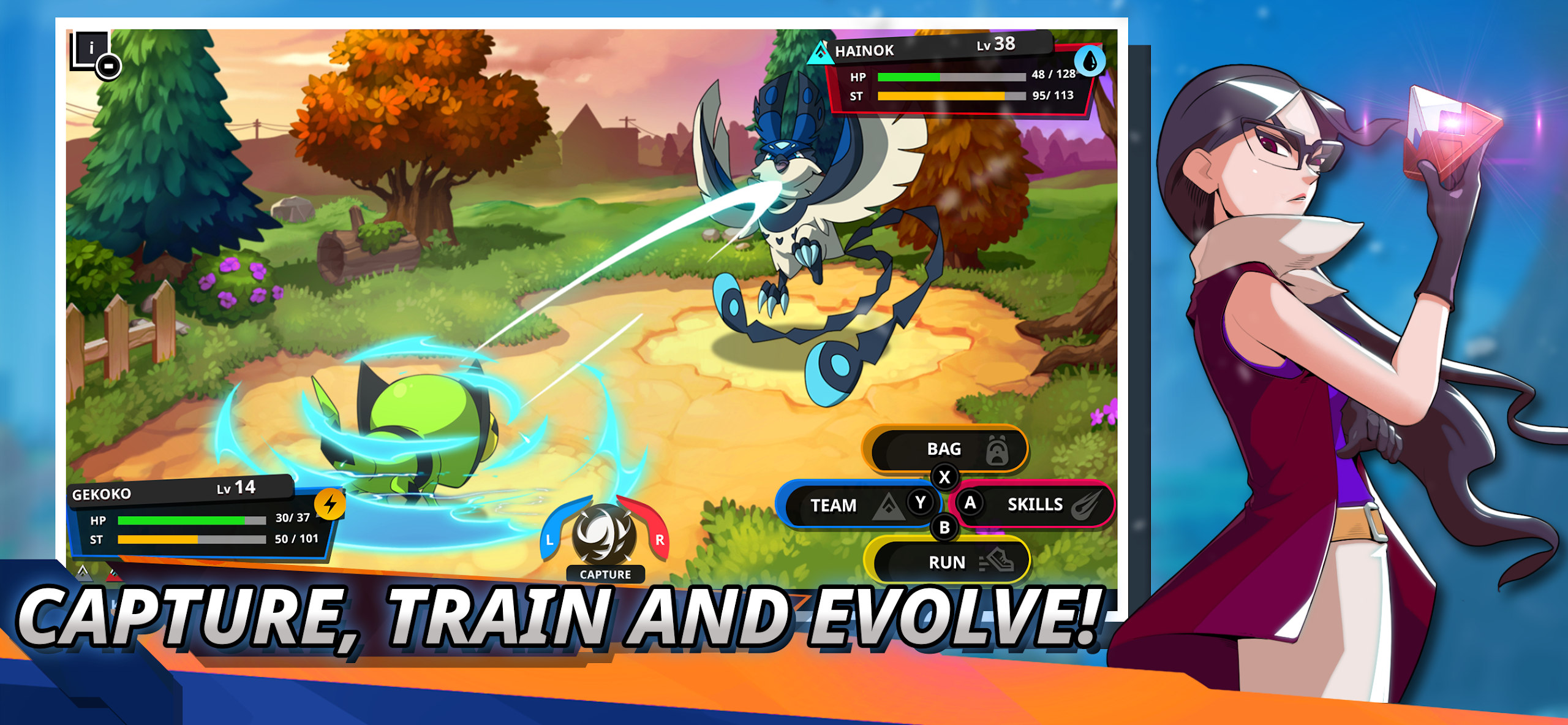 Hình ảnh Nexomon: Extinctions Hack Menu