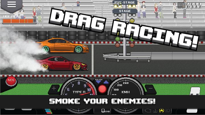 Hình ảnh Pixel Car Racer Hack Speed