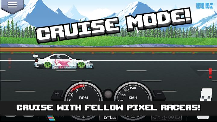Hình ảnh Pixel Car Racer Hack Vô Hạn Tiền