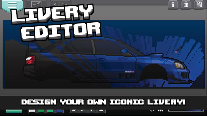 Hình ảnh Pixel Car Racer Hack Menu