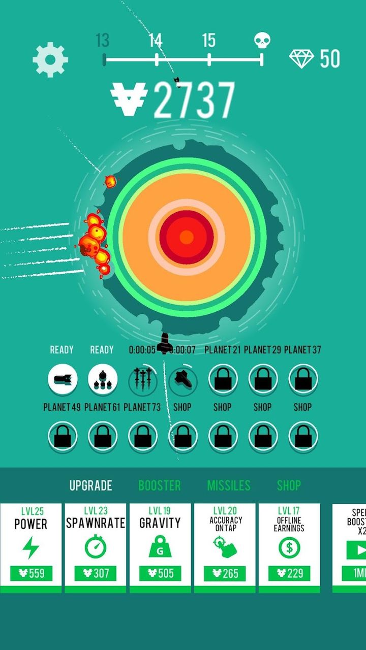 Hình ảnh Planet Bomber Hack Vô Hạn Kim Cương