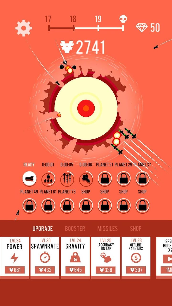 Hình ảnh Planet Bomber Hack Vô Hạn Tiền