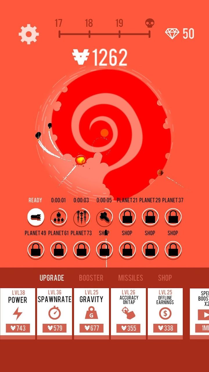 Hình ảnh Planet Bomber Hack Menu