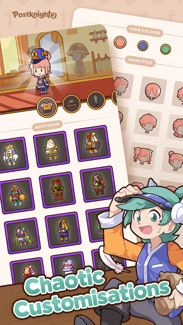 Hình ảnh Postknight 2 Hack Free Shopping