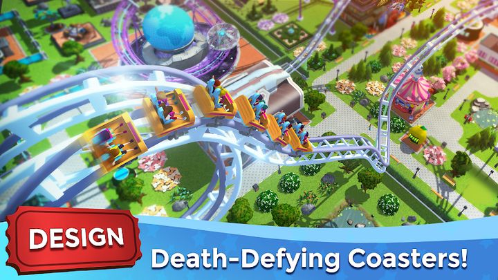 Hình ảnh RollerCoaster Tycoon Touch Hack Speed