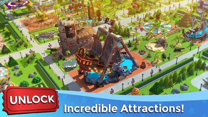 Hình ảnh RollerCoaster Tycoon Touch Hack Remove Ads