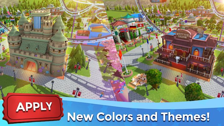 Hình ảnh RollerCoaster Tycoon Touch Hack Menu