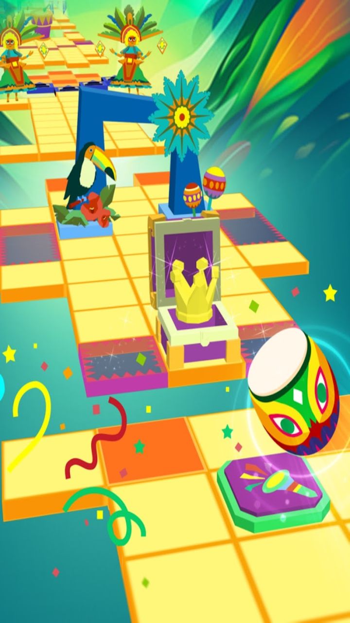 Hình ảnh Rolling Sky Hack All Levels Unlocked