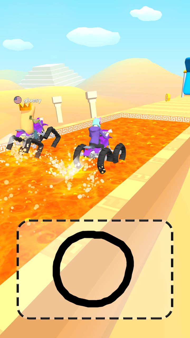 Hình ảnh Scribble Rider Hack Vô Hạn Coins