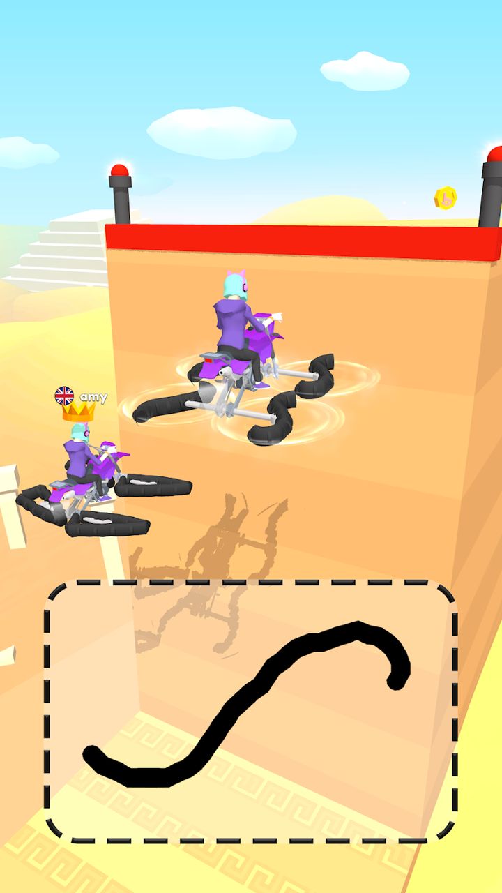 Hình ảnh Scribble Rider Hack Unlocked