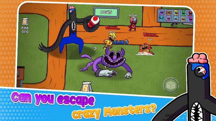 Hình ảnh Survivor In Rainbow Monster Hack Di Chuyển Nhanh