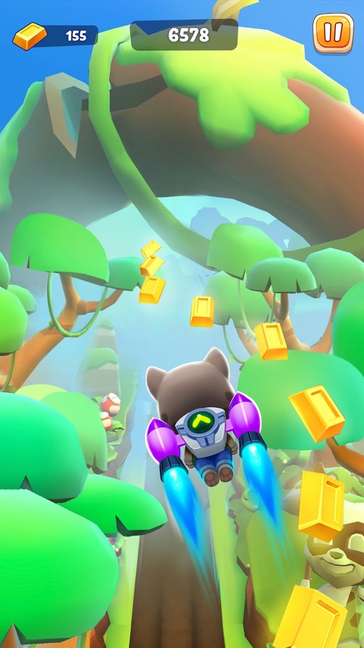 Hình ảnh Talking Tom Time Rush Hack Unlocked Everything