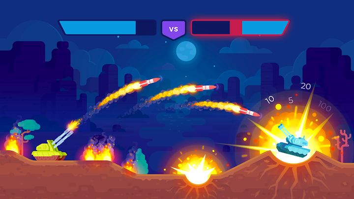 Hình ảnh Tank Stars Hack Bất Tử