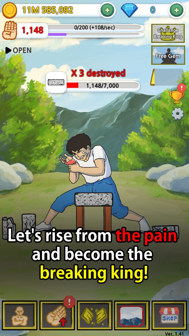 Hình ảnh Tap Tap Breaking Hack Full Vàng