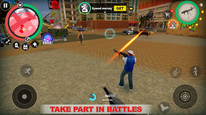 Hình ảnh Vegas Crime Simulator Hack Bất Tử