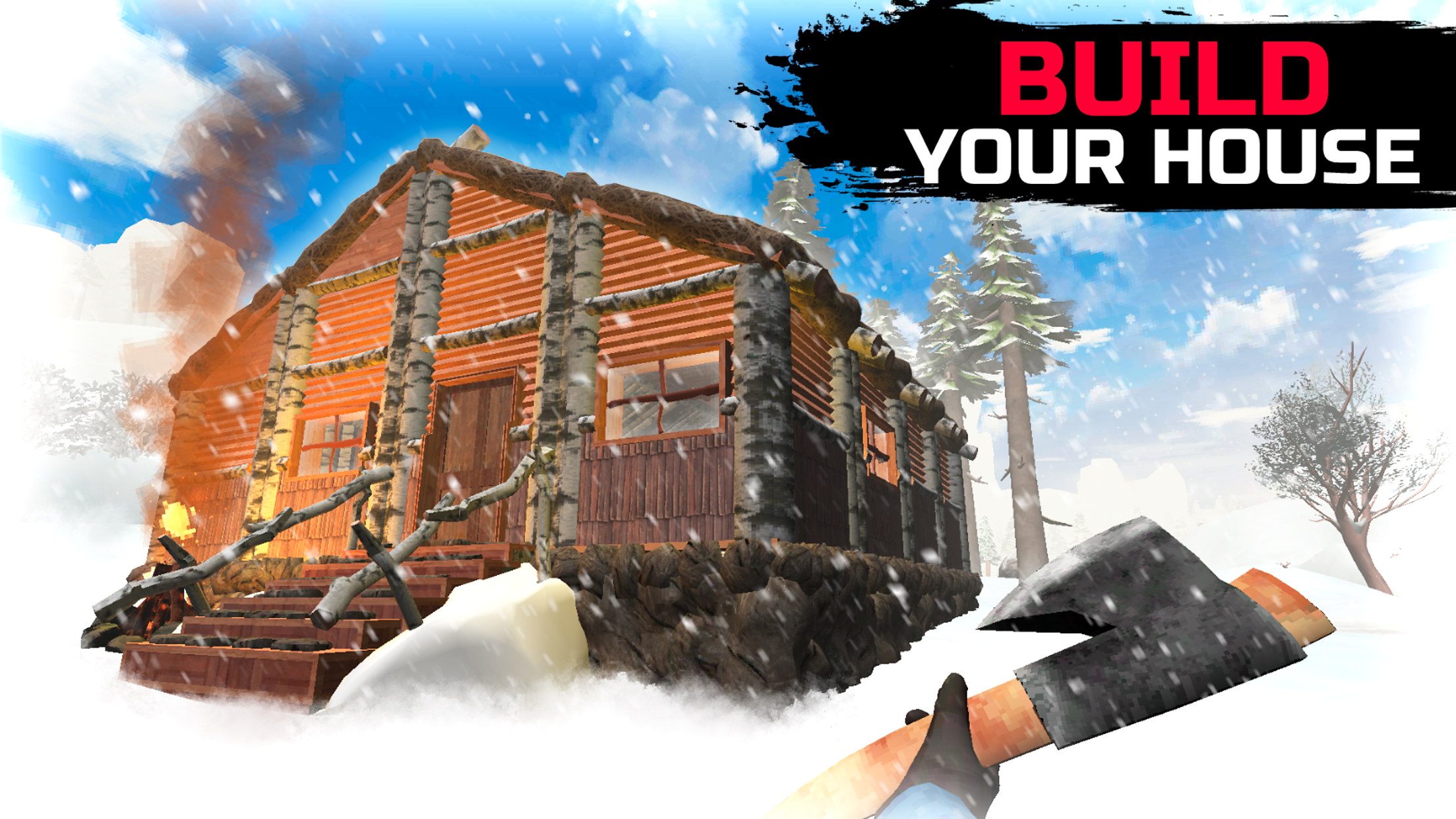 Hình ảnh WinterCraft: Survival Forest Hack Menu