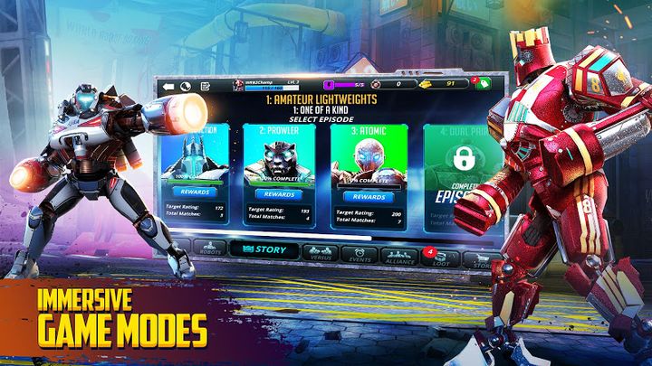 Hình ảnh World Robot Boxing 2 Hack Vô Hiệu Địch