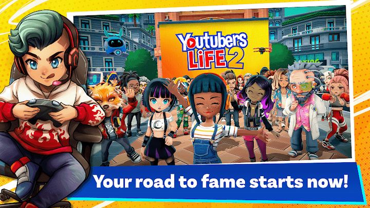 Hình ảnh Youtubers Life 2 Hack Menu