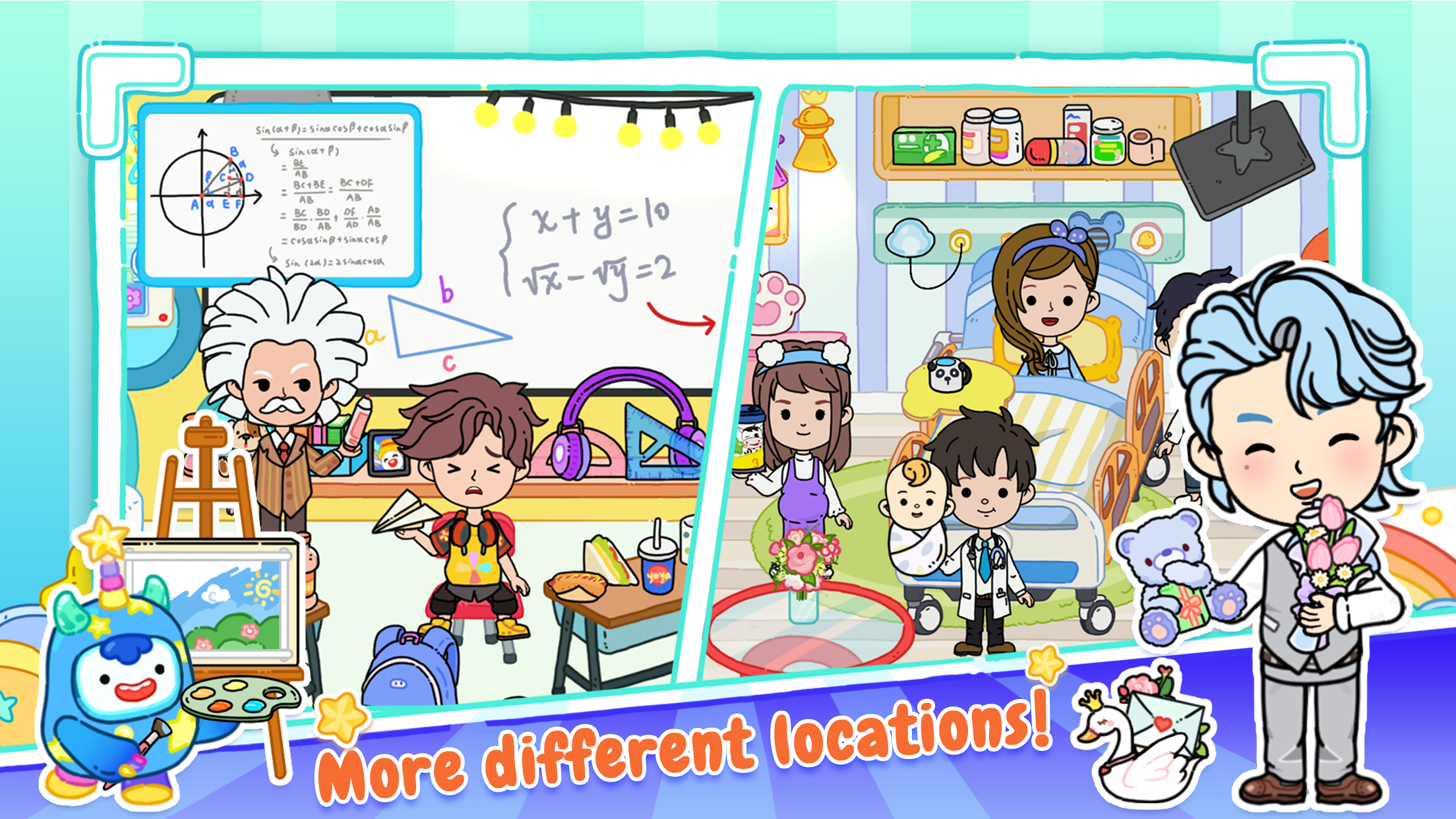 Hình ảnh YoYa: Busy Life World Hack Menu VIP