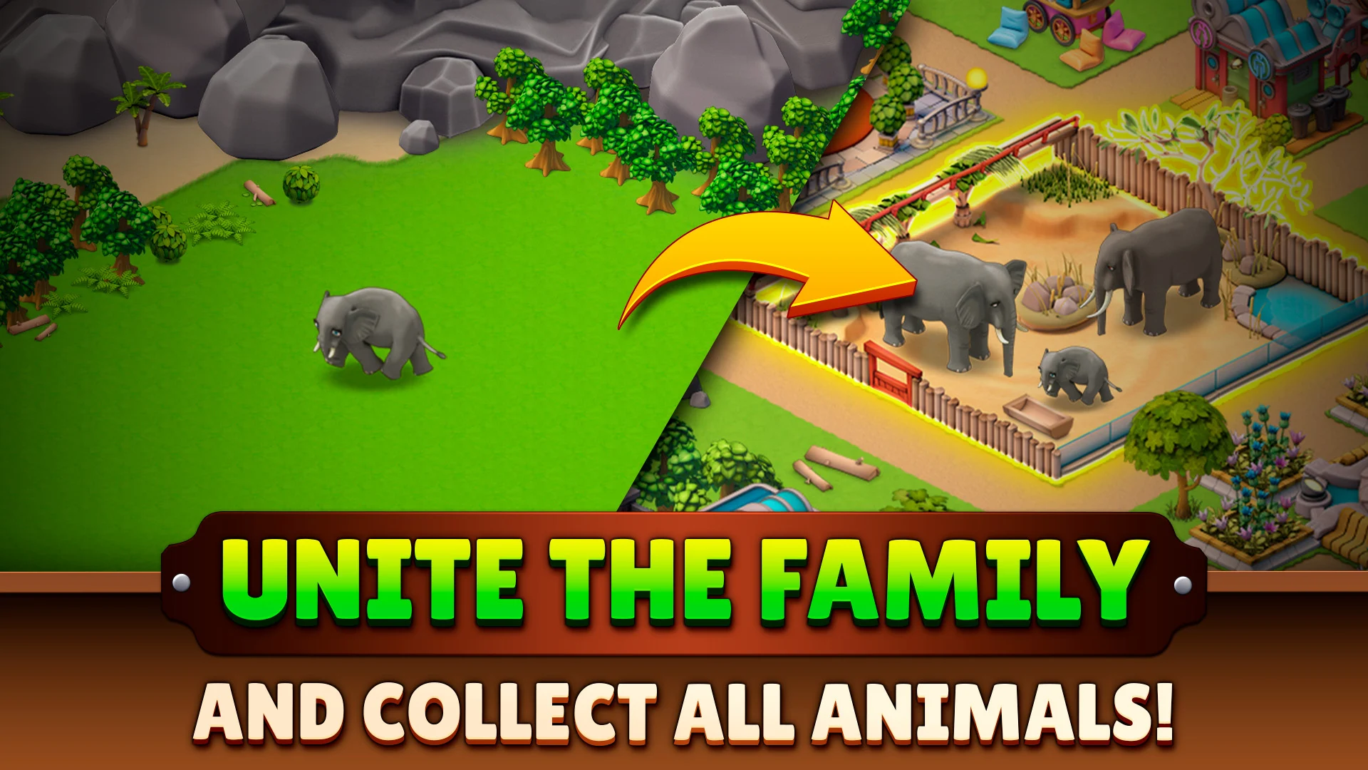 Hình ảnh Zoo Life: Animal Park Game Hack Vàng