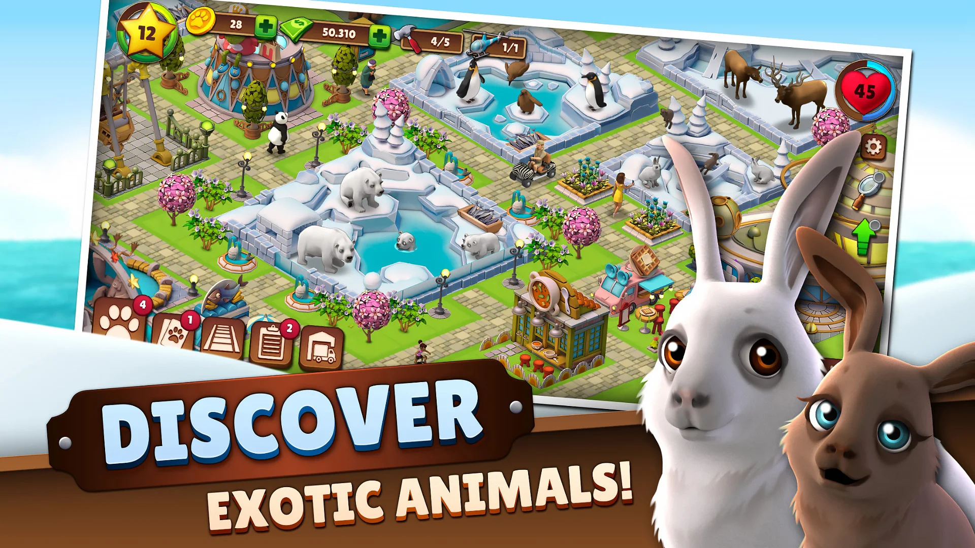 Hình ảnh Zoo Life: Animal Park Game Hack Free Shopping