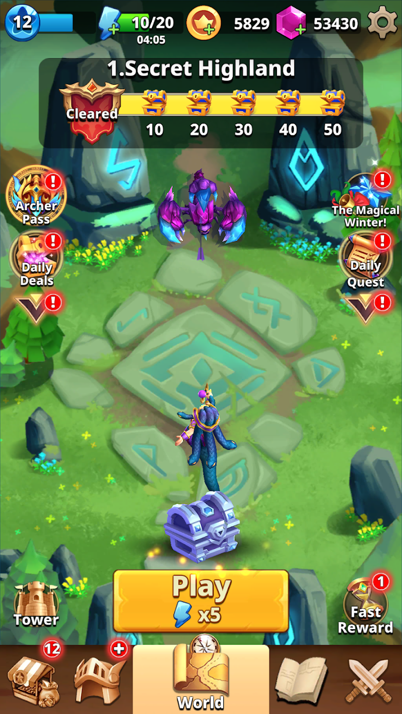 Hình ảnh Archer Hunter Hack Bất Tử