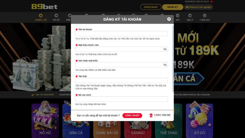 Người chơi cần tuân thủ những điều kiện sau để tham gia tại 89BET