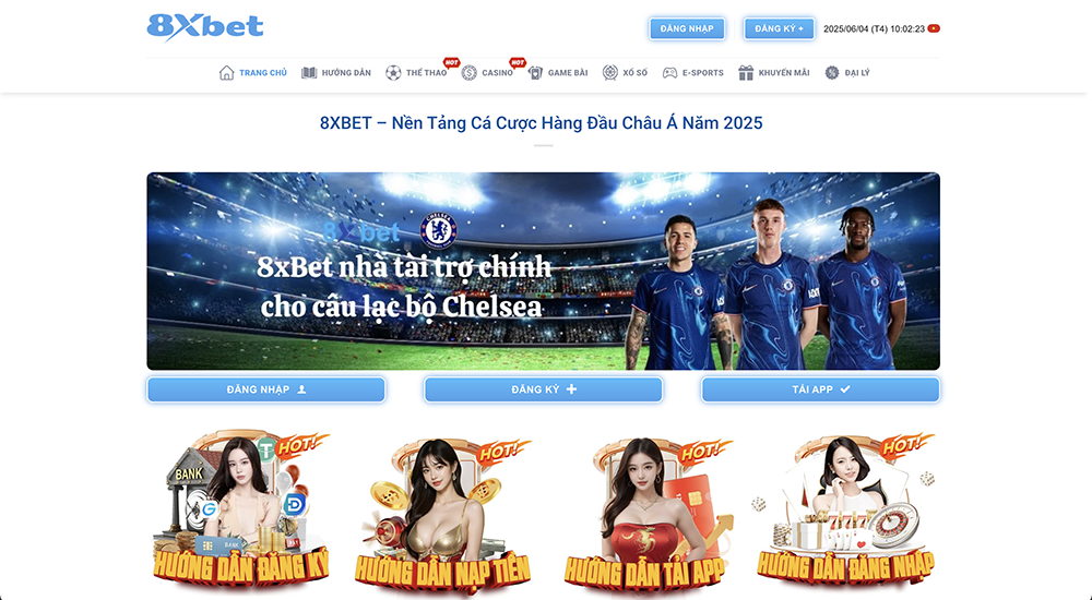 Trang web mới của 8xbet sắp ra mắt - 8xbett.guru